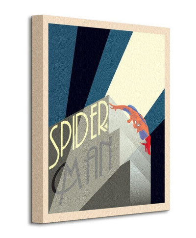 Obraz do salonu - Marvel Deco (Spider-man Building)