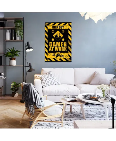 Gameration Gamer At Work - plakat