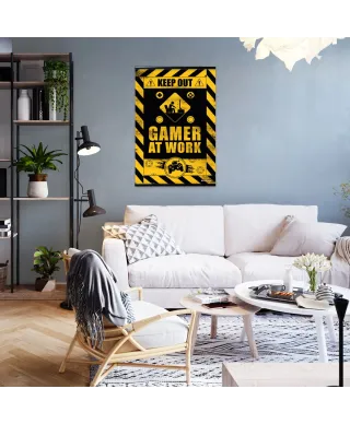 Gameration Gamer At Work - plakat