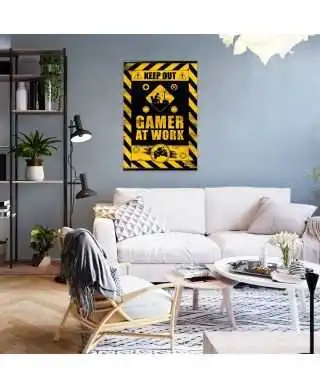 Gameration Gamer At Work - plakat
