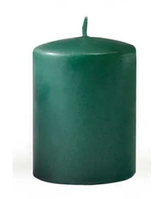 Świeca CLASSIC CANDLES Walec duży 7x17,5cm parafinowa zielona