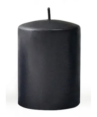Świeca CLASSIC CANDLES Walec duży 7x17,5cm parafinowa czarna