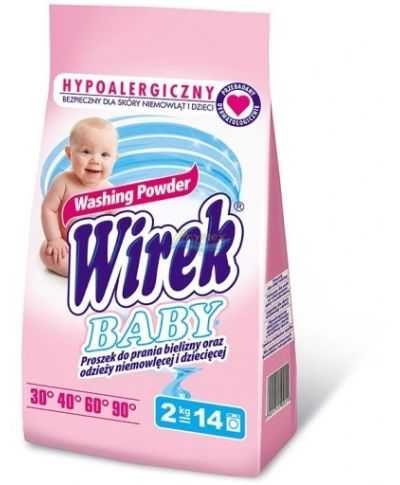 WIREK Proszek do prania 2kg Baby hypoalergiczny