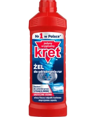 F.G.Kret żel do udrażniania rur 500gantybakteryjny