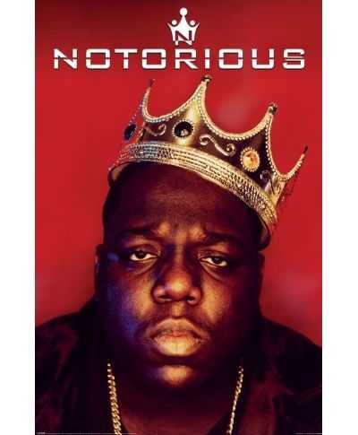 Biggie Notorious Crown - plakat