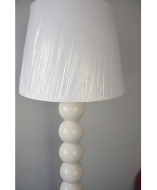 Lampa podłogowa - Dziewięć Pereł Biała  55x170cm