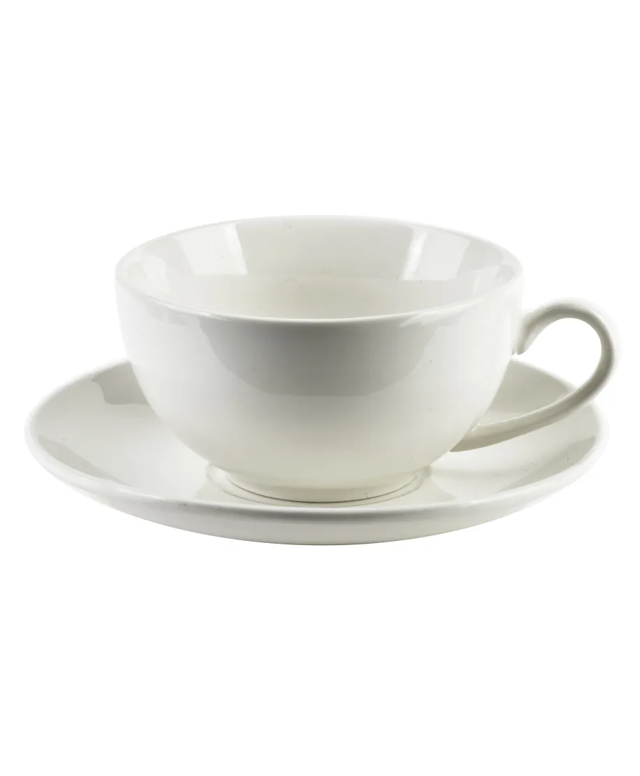 BASIC Filiżanka ze spodkiem 220ml 14X11X6cm