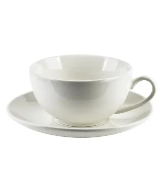 BASIC Filiżanka ze spodkiem 220ml 14X11X6cm