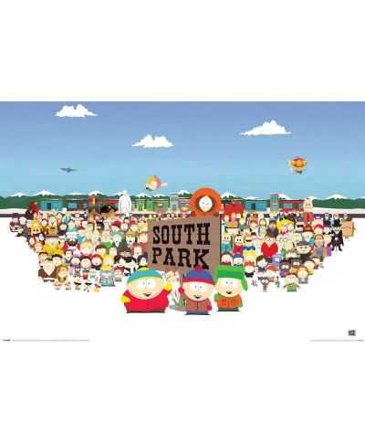 South Park Characters - plakat