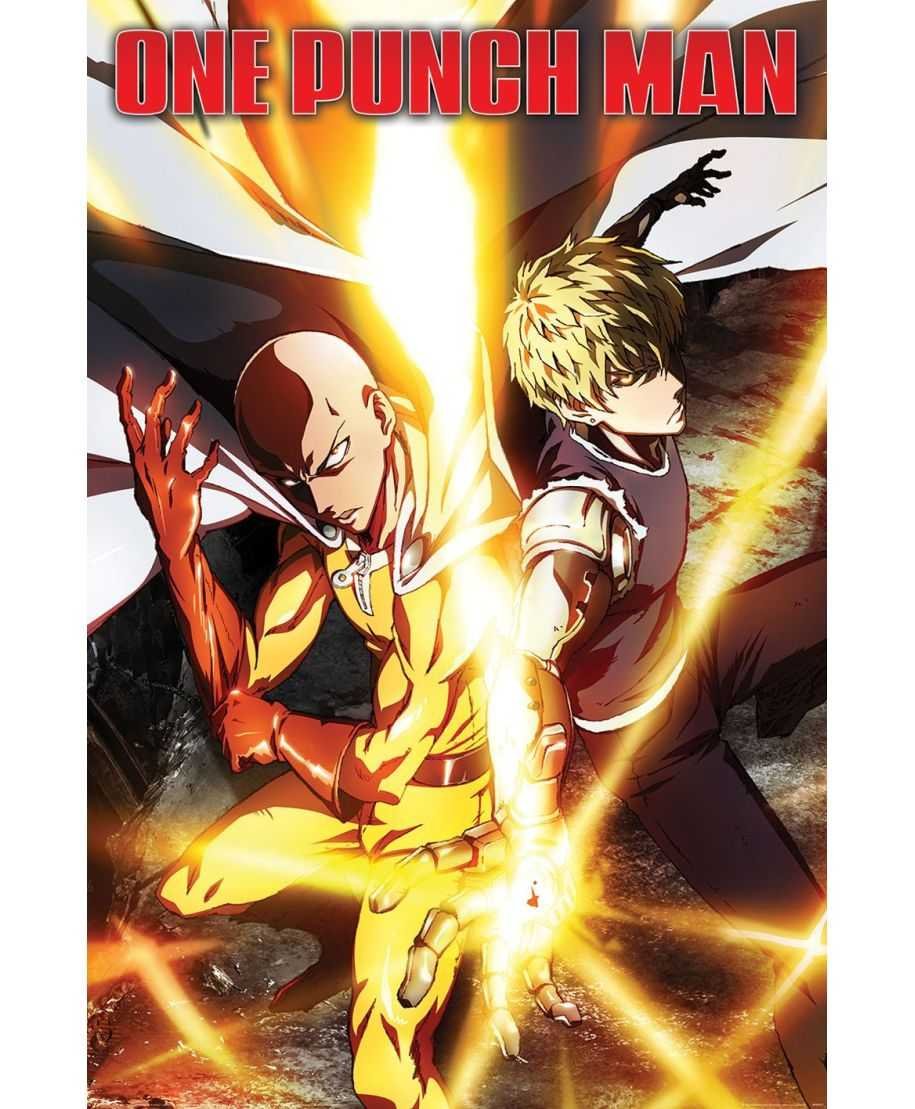 One Punch Man Power Up - plakat