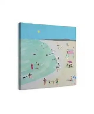 Hazy Beach Days - obraz na płótnie