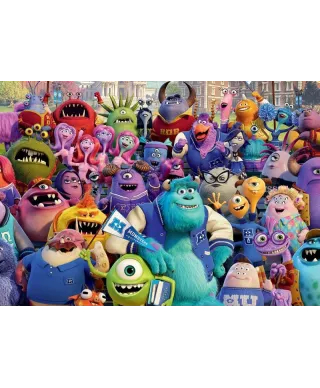 Fototapeta dla Dzieci - Uniwersytet Potworny, Obsada - 368x254cm