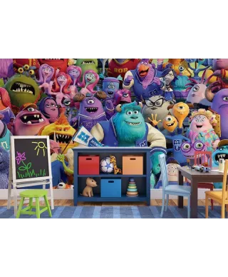 Fototapeta dla Dzieci - Uniwersytet Potworny, Obsada - 368x254cm