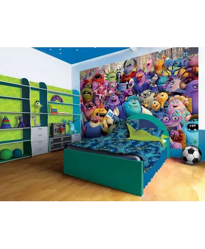 Fototapeta dla Dzieci - Uniwersytet Potworny, Obsada - 368x254cm