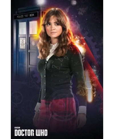 Doctor Who Clara Oswald - plakat
