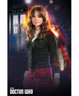 Doctor Who Clara Oswald - plakat