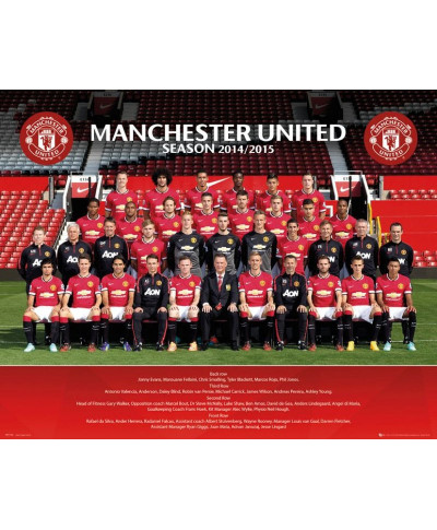 Manchester United Zdjęcie Drużynowe 14/15 - plakat
