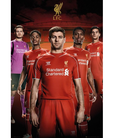 Liverpool Zawodnicy 14/15 - plakat