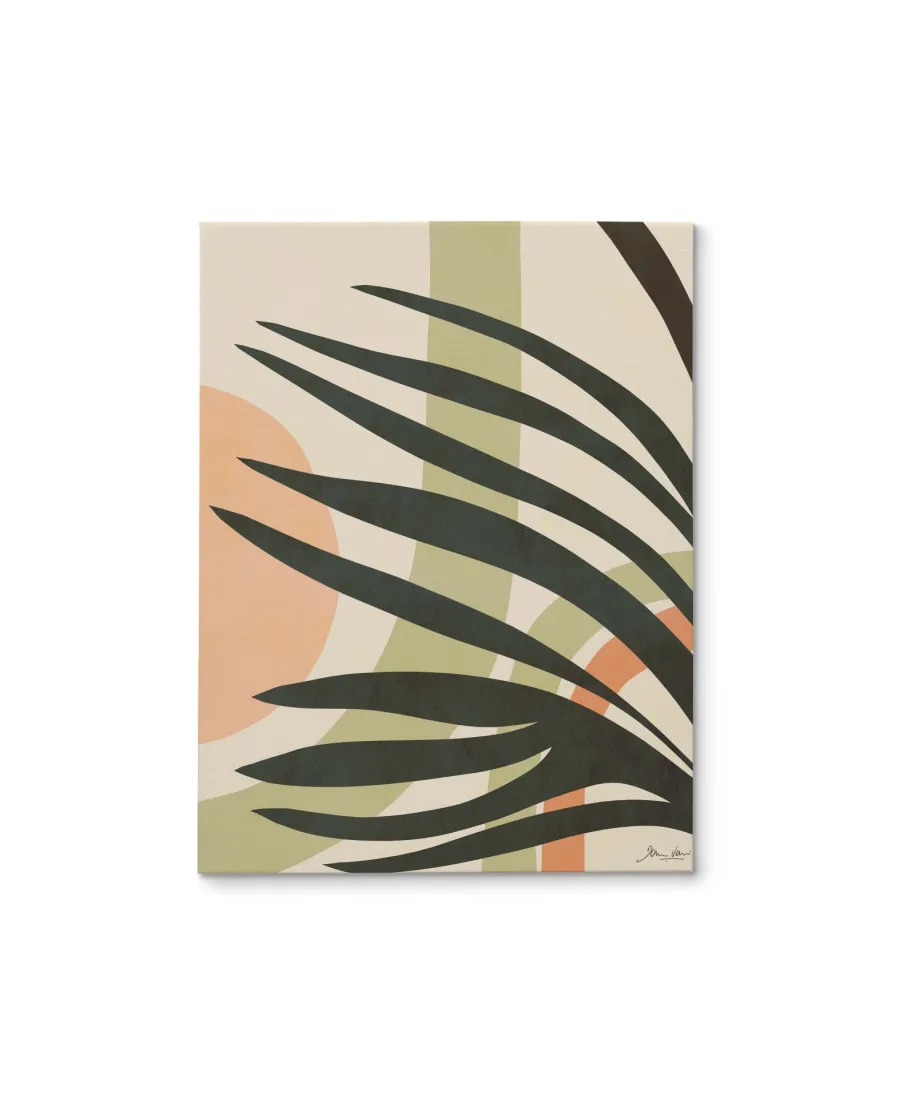 Earthy Tropical Foliage IV - obraz na płótnie