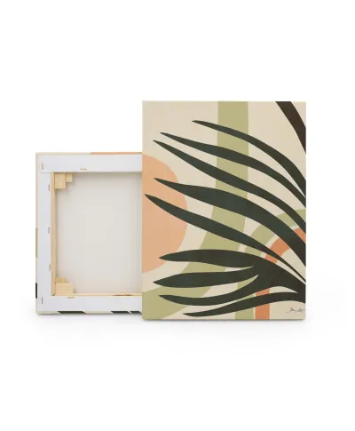 Earthy Tropical Foliage IV - obraz na płótnie