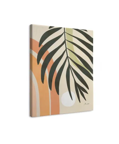 Earthy Tropical Foliage III - obraz na płótnie