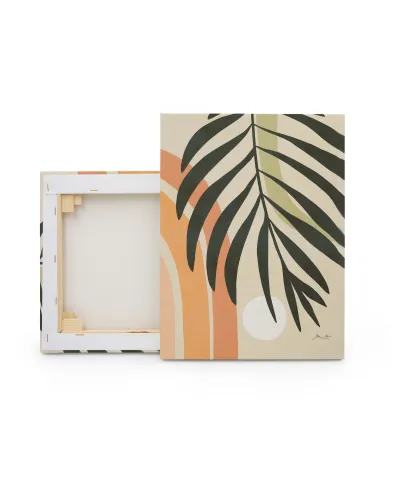 Earthy Tropical Foliage III - obraz na płótnie