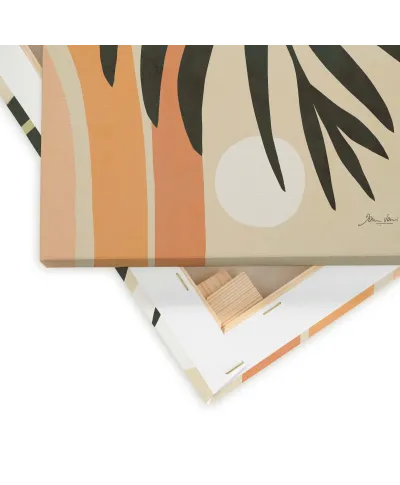 Earthy Tropical Foliage III - obraz na płótnie