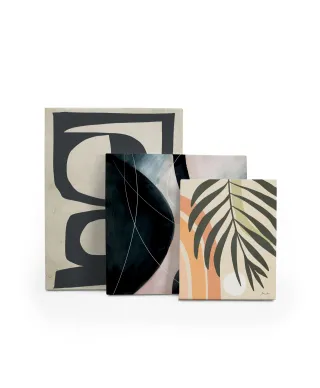 Earthy Tropical Foliage III - obraz na płótnie