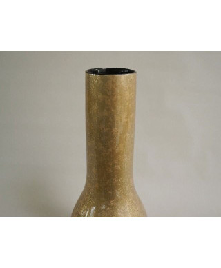 Wazon ceramiczny - Stare złoto - 23x58cm