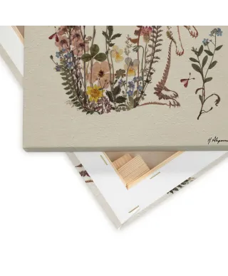 Cottage Garden Hedgehog - obraz na płótnie