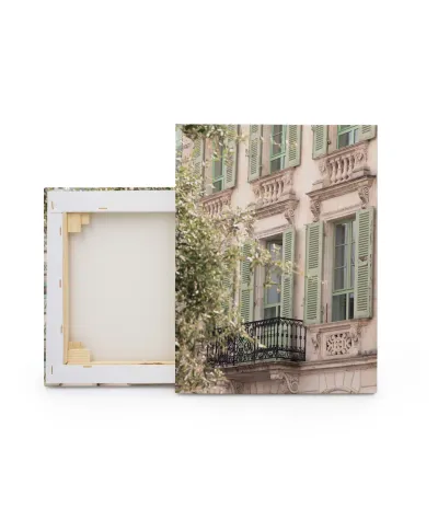 French Facade - obraz na płótnie