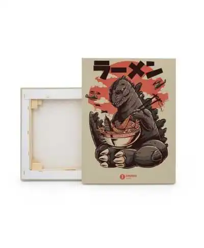 Ilustrata Godzilla - obraz na płótnie
