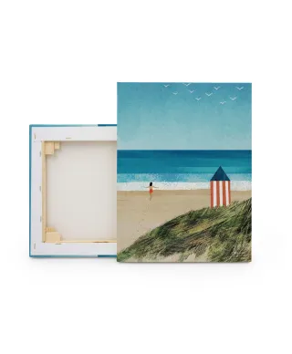 Beach Girl I - obraz na płótnie