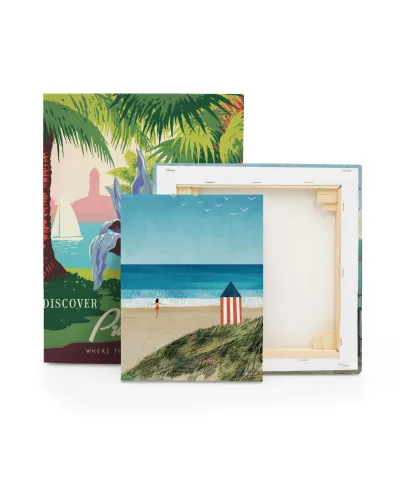 Beach Girl I - obraz na płótnie