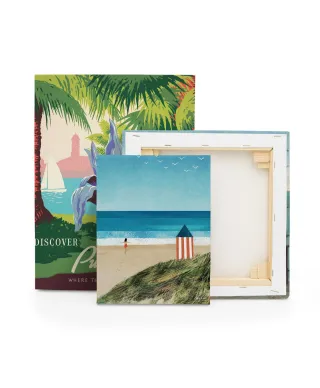 Beach Girl I - obraz na płótnie