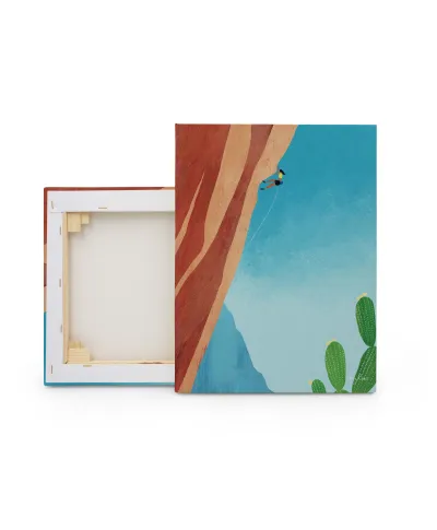 Canyon Climb - obraz na płótnie