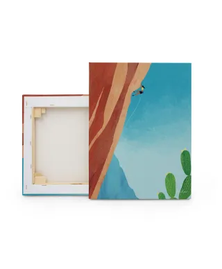 Canyon Climb - obraz na płótnie