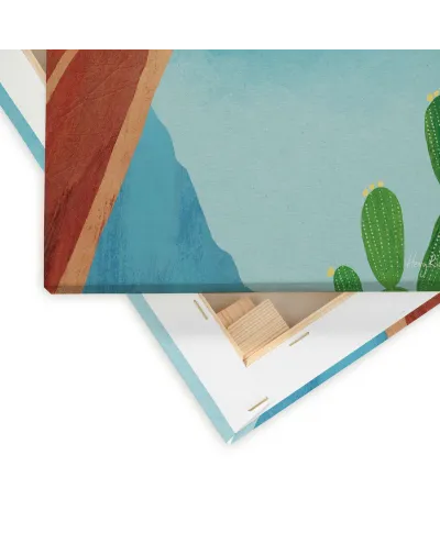 Canyon Climb - obraz na płótnie