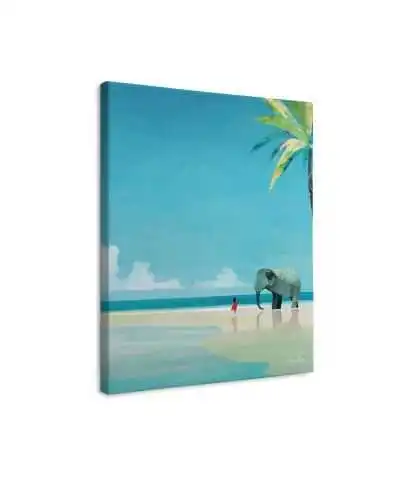 Elephant Beach - obraz na płótnie
