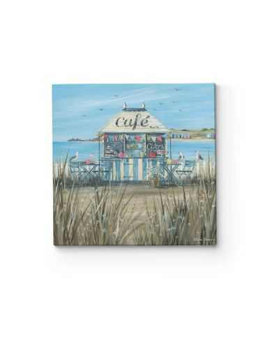 Beach Café - obraz na płótnie