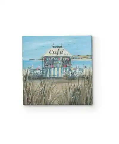 Beach Café - obraz na płótnie