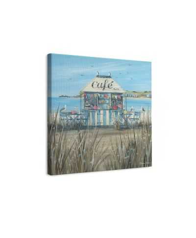 Beach Café - obraz na płótnie