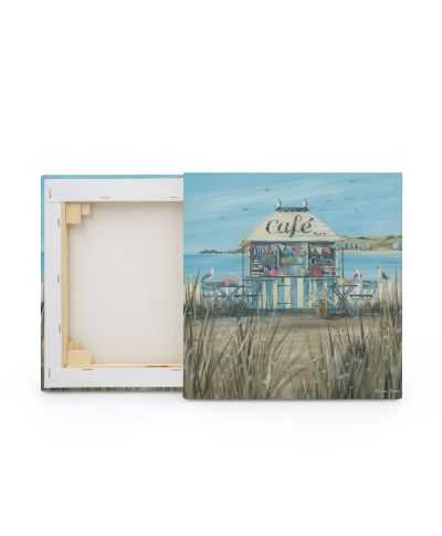 Beach Café - obraz na płótnie