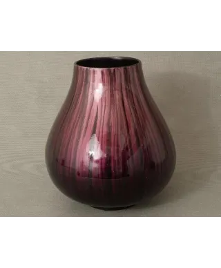 Wazon ceramiczny - Fiolet - 27x30cm