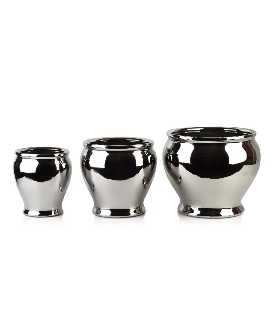 NEVA SILVER KOMPLET 3 DONICZEK Xl:33xh32/L:26xh28/ M:19xh24