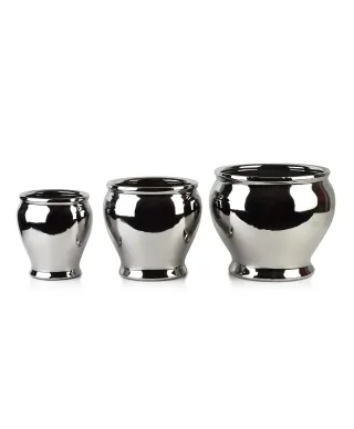 NEVA SILVER KOMPLET 3 DONICZEK Xl:33xh32/L:26xh28/ M:19xh24