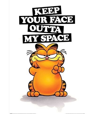 Garfield Keep Your Face - plakat