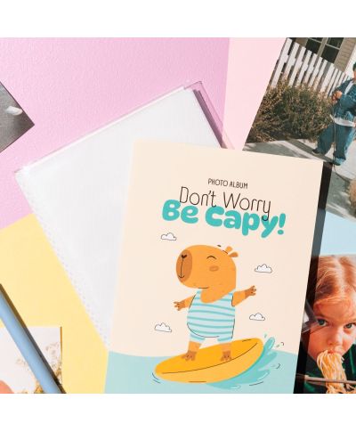 Don't worry be Capy - album na 36 zdjęć 10x15 cm