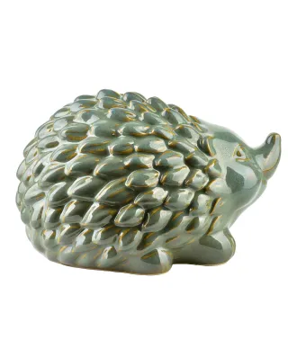 MAVE GREEN Figura jeż ceramiczny 23x16x14cm