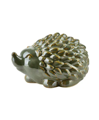 MAVE GREEN Figura jeż ceramiczny 15,5x11x9,5cm